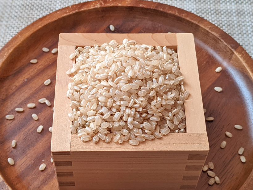 自然栽培米旭玄米