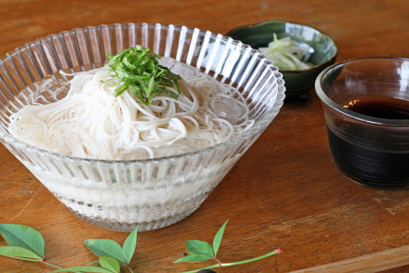 自然栽培そうめん