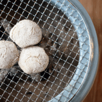 自然栽培緑玄米もち